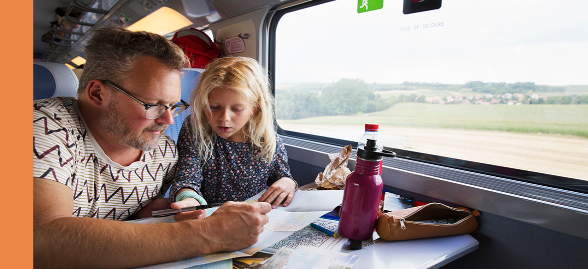 Les services à bord <br> des trains.